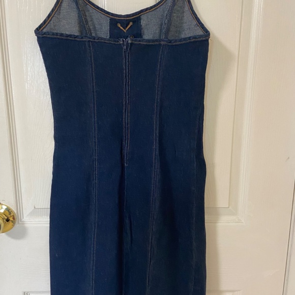 Denim Mini Dress - Picture 2 of 3